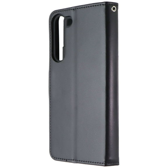 MyBat MyJacket Wallet Case for Samsung Galaxy S23  (Plus) - Black Leather