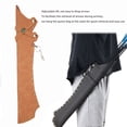 thumbnail image 4 of Archery  Quiver, 20 Arrows Lightweight Holding Leather Archery  Holder For Field Practice Hunting Targeting, 4 of 8
