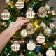 thumbnail image 1 of Christmas Decorations Christmas Ball Set Electroplated Plastic Painteds Christmas Tree Ornaments 6cm 16 Pieces, 1 of 6