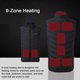 thumbnail image 2 of Heated Vest for Men Women 9-Zone Winter Electric Heating Vest Washable Heating Jacket with 3 Heating Levels, 2 of 5