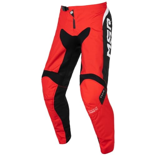 MSR Axxis Range Dirt Bike, Motocross, Motorcycle Pants 32" Red