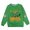 Green, variant on Krdevn Kids Everyday Is Halloween Skeleton Pumpkin Ghost Baseball Graphic Crewneck Sweatshirt Long Sleeve Casual Pullover Top for Halloween Holiday Wear Green,13-14 Years