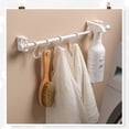 thumbnail image 5 of Support Rod Closet Curtain Rod - 4 Pieces Pole Sockets 5*3*4cm, 5 of 5