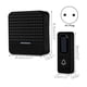 thumbnail image 2 of Timbre solar inalámbrico IP65 resistente al agua hasta 300 m, kit de timbre con carga solar para exteriores, enchufe europeo., 2 of 5