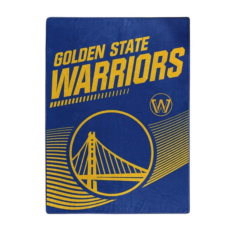 Northwest NBA Golden State Warriors Personalized Silk Touch Sherpa Throw Blanket, 50 x 60, Jersey (351)