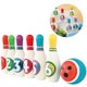 thumbnail image 5 of Para Niños Juego De Bolos Juguetes Educativos Para Niños Bolos Juego De Juguetes De Bolos Seguros Juguetes De Bolos Para Niños Suaves Juguetes De Bolos Sólidos Duraderos Para Moyic OD005338-00, 5 of 6