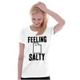 thumbnail image 4 of Feeling Salty Utah Beehive State Womens Slim Fit Graphic Tee Brisco Brands S, 4 of 5