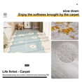 thumbnail image 3 of Feltree Geometric Area Rug 24x63 Inch for Living Room and Bedroom, Soft Washable Medium Pile with Non-Slip Rubber Backing, 3 of 6