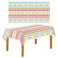 thumbnail image 4 of Mantel de Pascua Portátil Portátil Mesa de impresión de un solo uso Banquete de vacaciones Picnic Picnic Mizcover Suministros de la fiesta de escritorio Tipo 3 Inevent HA028604-03, 4 of 7
