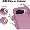thumbnail image 3 of AQWAL-for Google Pixel 9 Case/Pixel 9 Pro Case, Soft Silicone Full Camera Protecion Shockproof Phone Case Cover for Google Pixel 9 / Pixel 9 Pro (Purple), 3 of 4