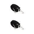 thumbnail image 1 of relayinert No Scratching Item Rubber Luggage Rope Protects Delicate Surfaces Damage black 2Set, 1 of 6