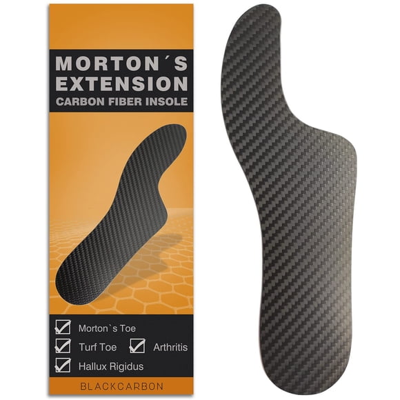 Plantilla ortopédica de fibra de carbono Morton's Extension 22,5 cm