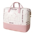 thumbnail image 2 of Quilt Storage Bag 85L Oxford Cloth with Zipper and Handles for Comforters, Blankets, Clothing, Moving, Travel, 2 of 6