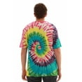 thumbnail image 3 of Whiskey & Oak Men’s Tie Dye T-Shirt – Crew Neck Tee Shirt (Tie Dye Neon Multi, Medium), 3 of 3