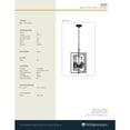 thumbnail image 2 of Millennium Lighting  Nellis 4 Light Pendant Fixture in Matte Black Antique Silver Antiqued N/A, 2 of 2