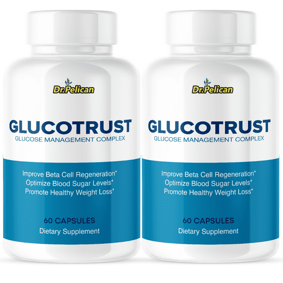 Glucotrust- Blood Support-120 Capsules-Dr. Pelican
