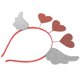 thumbnail image 4 of Heart Headband Fashion Accessory For Women 25x19cm Red Decoration 1Pcs, 4 of 4