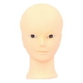 thumbnail image 2 of Ettsollp Professional Female Mannequin Head for Makeup Practice Bald Manikin Head with Good Display Effect for Makeup Training Eyelash Extensions And Wig Display, 2 of 7