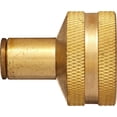 thumbnail image 2 of Orbit Underground 92320W 0.37 in. Slip Lok Hose Adapter - Brass, 2 of 2