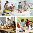 thumbnail image 7 of Automatic Vacuum Sealer Machine for Food Storage, 65KPa Strong Suction with 5 Modes, Includes Bags for Freshness Preservation, Compact Design for Home Kitchen Use, 7 of 7