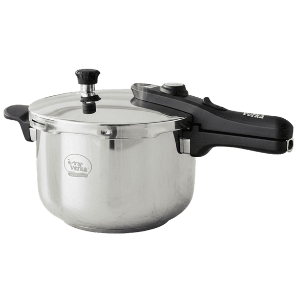 Verka Stainless Steel Pressure Cooker, 5 Litres, Works on all Cooktops, Tri-Ply Bottom for Even Heating
