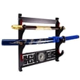 thumbnail image 4 of BiJun Sword Stand Wall Mount Sword Holder Wakizashi Samurai Sword Katana Holder Hanger Display Rack Wall Mounted,3Tier, 4 of 6