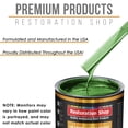 thumbnail image 4 of Gasser Green Metallic Premium Quart URETHANE BASECOAT CLEARCOAT Auto Paint Kit, 4 of 6