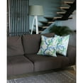 thumbnail image 1 of Housse de Coussin Carrée Corail Bleu Marine (Ensemble de 2), 1 of 7