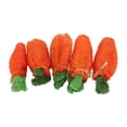 thumbnail image 3 of Juguetes de zanahoria de lufa de conejo, juguetes de zanahoria de lufa de conejo, juguetes para masticar hámster de conejo, juguetes para masticar conejos, uso conveniente, 3 of 12