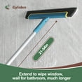 thumbnail image 4 of Eyliden 13.4 in Foam Blade Squeegee for Floor Sqeegee with Adjustable Aluminum Pole, 54in Long, Blue, 4 of 7