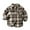 Coffee, variant on Otqutp Toddler Autumn Tops Kids Flannel Shirt Jacket Plaid Long Sleeve Lapel Button Down Baby Boys Girls Fall Shirt Coat Outwear with Pockets