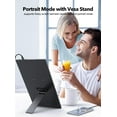 thumbnail image 4 of Portable VESA Monitor Stand with Hand Screw, 7 to 18.5 inch Freestanding VESA Monitor Desk Mount, 4 of 5