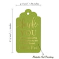 thumbnail image 5 of Inkdotpot Thank You For Celebrating The Mother To Be Baby Shower Bottle Tag Real Gold Foil Favor Hang Tags Pack Of 50, 5 of 6