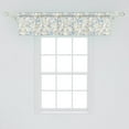 thumbnail image 2 of Ambesonne Botanical Window Valance, Wildflowers and Berries, 42" x 12", Multicolor, 2 of 3