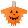 thumbnail image 2 of JAJAHO Kids Halloween Capes Boys Girls Pumpkin Face Cloak Hoodies Party Accessories 4-12Y, 2 of 4