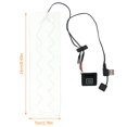 thumbnail image 3 of PENGXIANG USB Electric Cloth Heater Electric Heated Pad 3 Levels Clothes Heating Pad, 3 of 8