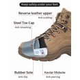 thumbnail image 6 of AUXDIQ Safety Trainers Men Women Steel Toe Cap Trainers Lightweight Work Shoes Comfy Industrial Sneakers Construction Work Boots, 6 of 6