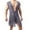 Gray, variant on jobturf Mens Hooded Robe Mesh Sheer Sleeveless Bathrobe Lightweight Comfy Soft Spa Robes with Belt Breathable Loungewear