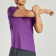 thumbnail image 2 of Ixbnca Men's Running T Shirts Short Sleeve Stretch Sports Tops Crew Neck Athletic Lightweight Tee Shirts, 2 of 7