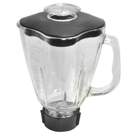 Glass Blender Cup Oster Ronnel Collection 6-Piece Square Blender Glass Jar Replacement Kit for Oster Blender, 1.6 Liter - 6.8 Cup ()