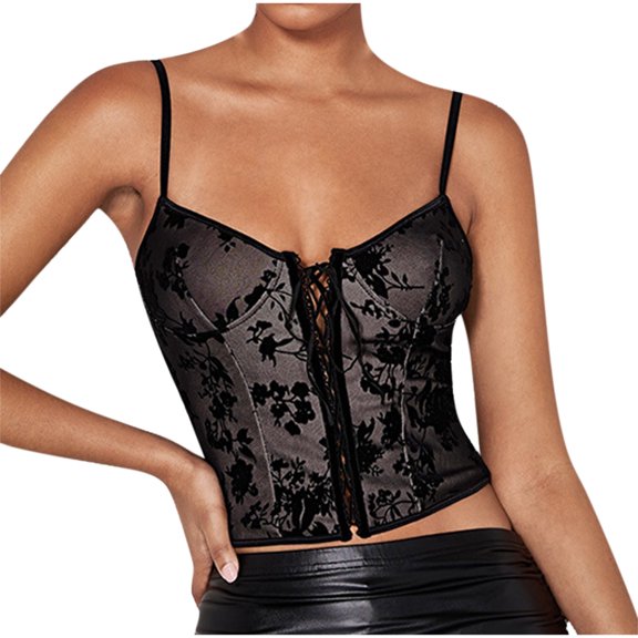 LLYwey Comfortable Bras for Women No Underwire Solid Lace Bras Wrapped Around Chest Waist Backless Bra Sheer Mesh Zipper Closure Juniors Size Polyester Training Bra Style LW-115 Black XS