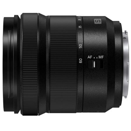 Panasonic - LUMIX S 20-60mm F3.5-5.6 Interchangeable Lens L-Mount Compatible for LUMIX S Series Cameras - Black
