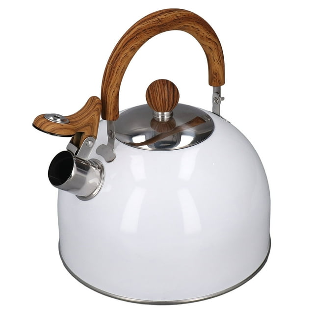 Kettle de Silbidos de la Casa, Hervidor de Agua Silbado Calefacción RÁPIDA 304 ERGONÓMICO DE ACERO PARA DORMITORIOS