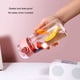 thumbnail image 2 of Advancent Botella de agua con pajita, jugo a prueba de fugas, leche, té de burbujas, taza para beber, tetera de plástico de gran capacidad para Cocina y Comedor 450ml/Rosa Advancent HA067488-01, 2 of 6