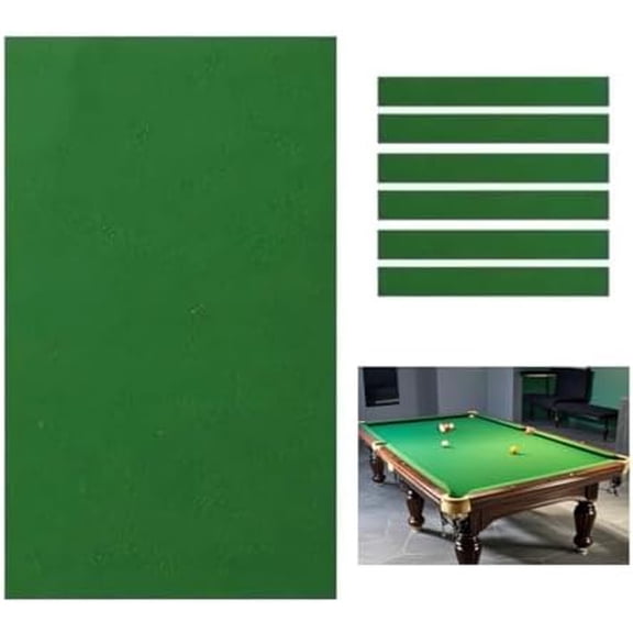 8 feet Professional Billiard Table Felt - Thickened Pool Table Cloth, Premium Speed Fabric with Anti-Slip Backing for Home/Bar, Easy Installation$$Sport & Recreation Other