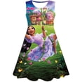 thumbnail image 2 of Disney Magic full house princesa vestido estampado de dibujos animados niñas Magic full house princesa vestido lindo fiesta de cumpleaños princesa Dress12M Gao Jinjia LED, 2 of 2
