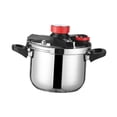thumbnail image 3 of Flynix Kitchen Pressure Canner Portable with Easy Opening Lid Kitchen Cookware Instant 6L, 3 of 9