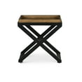 thumbnail image 4 of Topeka Walnut and Ebony Solid Wood Cocktail Table, 4 of 14