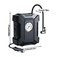 thumbnail image 3 of Birdeem Pump It Up,Bicycle Pump Portable,Portable Multifunctional Car Mounted Inflations Pump 120W Power Which Can Inflate Cars Motorcycles Bicycles Balls Cushions and Boats Etc. with Its Own Lighting, 3 of 9