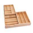 thumbnail image 1 of Rev-A-Shelf 4WTCD-30SC-1 27-Inch Tiered Cutlery Drawer Organizer with Soft-Close, 1 of 5